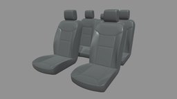 Car Seat 014 automobile, leather, armchair, toy, printing, cars, driving, speed, seat, drift, part, printable, hobby, driver, car-seat, car-part, vehicle, chair, design, racing, car, concept, vehicle-part