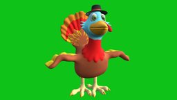 Thanksgiving Turkey turkey, big, thanksgiving, character