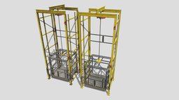 Lifts lift, gantry, site, cargo, elevator, crane, consturction, industrial