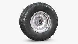 OFF ROAD WHEEL AND TIRE 5 wheel, rim, truck, tire, suv, 4x4, 4wd, offroad, racing