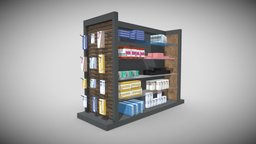 The medicine stand 3D model object, modern, stand, other, exterior, architect, unreal, loft, store, obj, ready, drinking, easy, hospital, fbx, decor, metal, realistic, cabinet, max, old, medicine, real, sale, pharmacy, modeling, unity, unity3d, architecture, asset, game, 3d, 3dsmax, low, poly, model, design, interior, modular, "environment", "enine"