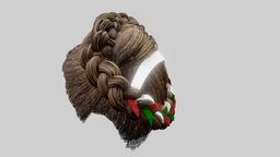 Mexican Braids Hairstyle hair, hairstyle, female, braids-hairstyle