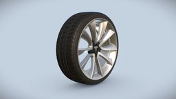 Tesla Wheel wheels, tesla, car