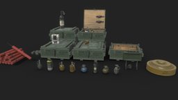 Explosives Pack unreal, grenades, ue4, weapon, unity, weapons