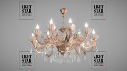 719188 Artifici Osgona chandelier lamp, chandelier, lighting, light, osgona, artifici