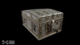 The Mary, Queen of Scots Casket scotland, silver, queen, mary, museums, casket, scots, metashape, agisoft
