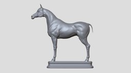 Arabian Horse assets, animals, miniature, decor, 3dprinting, statue, 3dprinter, horse, sculpture, arabian-horse