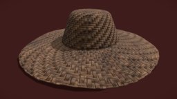 Farmers_Hat hat, medieval, worn, rustic, sun, dirty, old, straw, farmers, outerwear, straw-hat, sun-hat