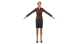 woman in strict suit, leather jacket, gray skirt office, suit, leather, shirt, people, , women, jacket, brown, skirt, buisness, young, gray, shoes, worker, tight, slim, earrings, woman, beautiful, heels, casual, womens, personnage, blonde, secretary, low-poly-model, girl, lowpoly-gameasset-gameready, caucasian, womancharacter, tights, hairstyle, employee, womenswear, girl, casualwear, casual-wear, buisnesswomen, "braids-hairstyle"