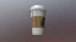Starbucks Coffee Cup substancepainter, substance