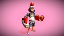 Boxer cartoon concept rigging, fighter, retopology, fighting, boxer, box, characterart, 3dartist, 3d-model, charactermodel, boxeador, boxeo, 3dart-3d-model-game, character, 3d, lowpoly, characters, characterdesign