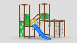 Lappset Activity Tower 12 tower, frame, bench, set, children, child, gym, out, indoor, slide, equipment, collection, play, site, vr, park, ar, exercise, mushrooms, outdoor, climber, playground, training, rubber, activity, carousel, beam, balance, game, 3d, sport, door