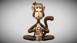 NFT APE monkey, nft, character, lowpoly, nftart