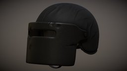 Homemade ballistic helmet2 ver.5 version, color, homemade, ballistic, helmet, black