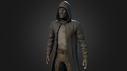 S.T.A.L.K.E.R.-Inspired Game Character gaming, fps, npc, enemy, mask, stalker, character