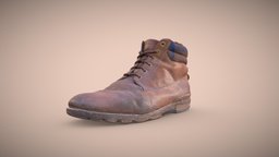 QuickSilver Del Fuego shoe, retopology, shoes, boots, cleaning, quicksilver, agisoft, photoscan, photogrammetry, scan, 3dscan, zbrush