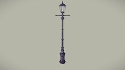 Antique Street Light lamp, london, vintage, post, worn, antique, england, old, pole, 1900, 1800, street, light