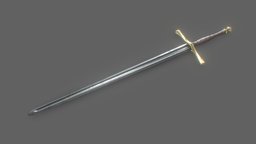 Medieval Sword assets, smith, medieval, iron, sword, war, gold, trimsheet