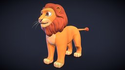Lion lion, character, cartoon