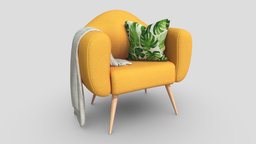 Armchair / Butaca armchair, tropical, blanket, furniture, manta, fauteuil, sillon, coussin, couverture, diseno, cojin, butaca, chair, design