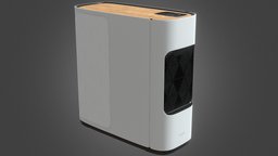 Acer ConceptD tower, computer, white, pc, desktop, nvidia, professional, personal, processor, corpus, powerful, quadro, intel, game, wood