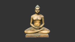 Bhagwan Mahaveer buddha, monument, india, statue, goa, meditation, jainism, bhagwan, sculpture, mahaveer, panaji