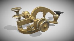 Old Telegraph Key unwrap, game, pbr