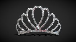 Princess Crown / Princess Tiara hat, jewellery, diamonds, princess, cloth, vintage, jewelry, fashion, medieval, elf, accessories, crown, wedding, silver, ar, diamond, queen, kingdom, accessory, elven, king, gems, bride, tiara, instagram, gemstone, headwear, headband, barbie, diadem, hairband, fashion-style, y2k, instagramfilter, rhinestones, wedding-veil, rhinestone, elven-crown, princess-crown, "diamonds-crown"
