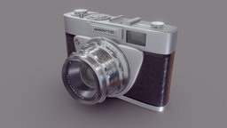 Analog camera lens, camera, analog