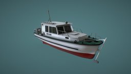 Hydrographic boat of the project 21961 4k, blender-3d, hydrography, blender28, unity, unity3d, blender, pbr, substance-painter, ship, boat, motionpix, hdrp, unityhdrp