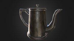 Teapot (Low Poly) teapot, bule, maya2017, substancepainter, substance