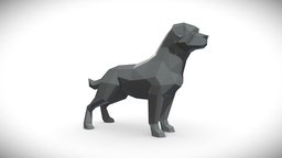 Rottweiler dog, paper, papercraft, welding, metal, metalwork, pepakura, lowpolymodel, unfold3d, rottweiller, rottweiler, papermodel, tig, low-poly, lowpoly, sculpture, metalmodel, weldkit