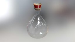 Glass Bottle-Freepoly.org substancepainter, substance