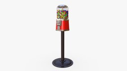 Candy Machine food, kid, toy, coin, children, vintage, retro, vending, store, dispenser, sugar, candy, playground, snack, machine, traditional, gumball, candies, chewing, shop, ball