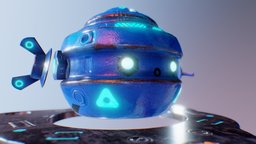 BOT ZUN ANIMATION by Oscar Creativo cute, bot, collection, neon, free3dmodel, freedownload, 3d-design, render, character, art, model, cinema4d, free, robot, download, space