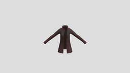 Red Leather Jacket avatar, windows, fashion, jacket, new, item, oculus, vr, htc, outfit, index, vrchat, jacket-clothes, character, lowpoly, low, poly, textured, clothing, rigged, gameready