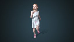 Facial & Body Animated Kid_F_0011 kid, people, 3d-scan, photorealistic, child, rig, 3dscanning, 3dpeople, iclone, reallusion, cc-character, rigged-character, facial-rig, facial-expressions, character, girl, game, scan, 3dscan, animation, animated, rigged, autorig, actorcore, accurig, noai