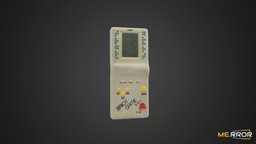 Game Boy device, gameboy, button, electronics, photogrametry, fbx, realistic, realism, 3dscaning, realitycapture, game, 3dscan, screen, game-catridge, gaming-device