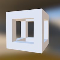 Open Cube cube, open