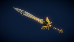 Supreme Sword Of Light quest, prop, accessories, age, xi, echoes, weapon, sword, dragon, elusive