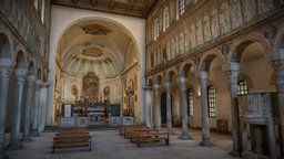SantApollinare Nuovo, Ravenna mosaic, ravenna, byzantine, mosaics