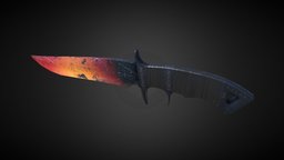 Knife marmoset, substance, painter, render, knife, modeling, unity, game, 3dsmax, texture, lowpoly, gameart, substance-painter, model3d