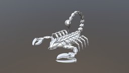 Mechanical Scorpion scorpion, mechanical, machine, blender-blender3d, hardsurface-modeling, blender, hardsurface, robot