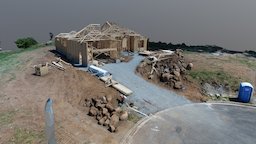Framing A House drone, development, contractor, dronemapping, photogrammetry-drone, construction-home, photogrammetry, construction