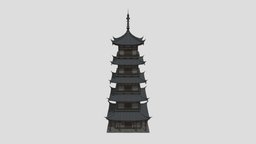 Chinese storehouse architectural, asian, chinese, building