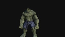 Hulk Jump cycle, development, hulk, jump, gam146, game, animation, fantasy