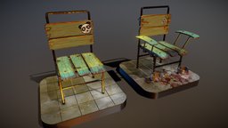 Chair Three (Stretch Goal) furniture, game_art, visual_storytelling