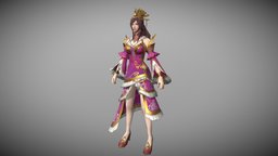 Mobile game character character, game, lowpoly, mobile