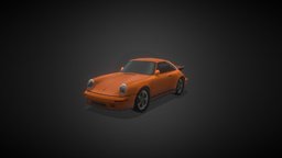 porsche911 ps1 style porsche, cars, retro, ps2, ps1, free3dmodel, retrogaming, free-download, lowpolymodel, freemodel, lowpoly-blender, assets-game, low-poly, cartoon, car, free, porsche911