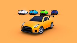 Cartoon Racing Car 2017 vehicles, toon, cute, cars, racing